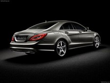 Cars mercedes benz cls 350 Desk Mat Stitched