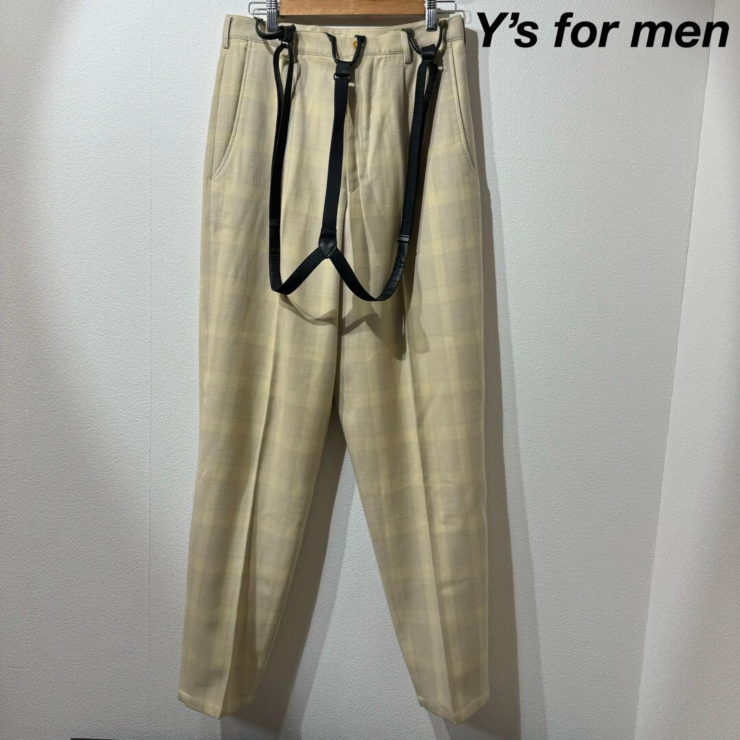 パンツ 90s Y's for men stripe light wool slacks Y's for men slacks Pants green S Used | eBay