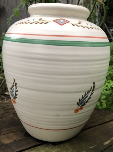 RAKU VASE CERAMIC BY MARY K. FOX 10”1/2 X 8”1/2 - Picture 7 of 12