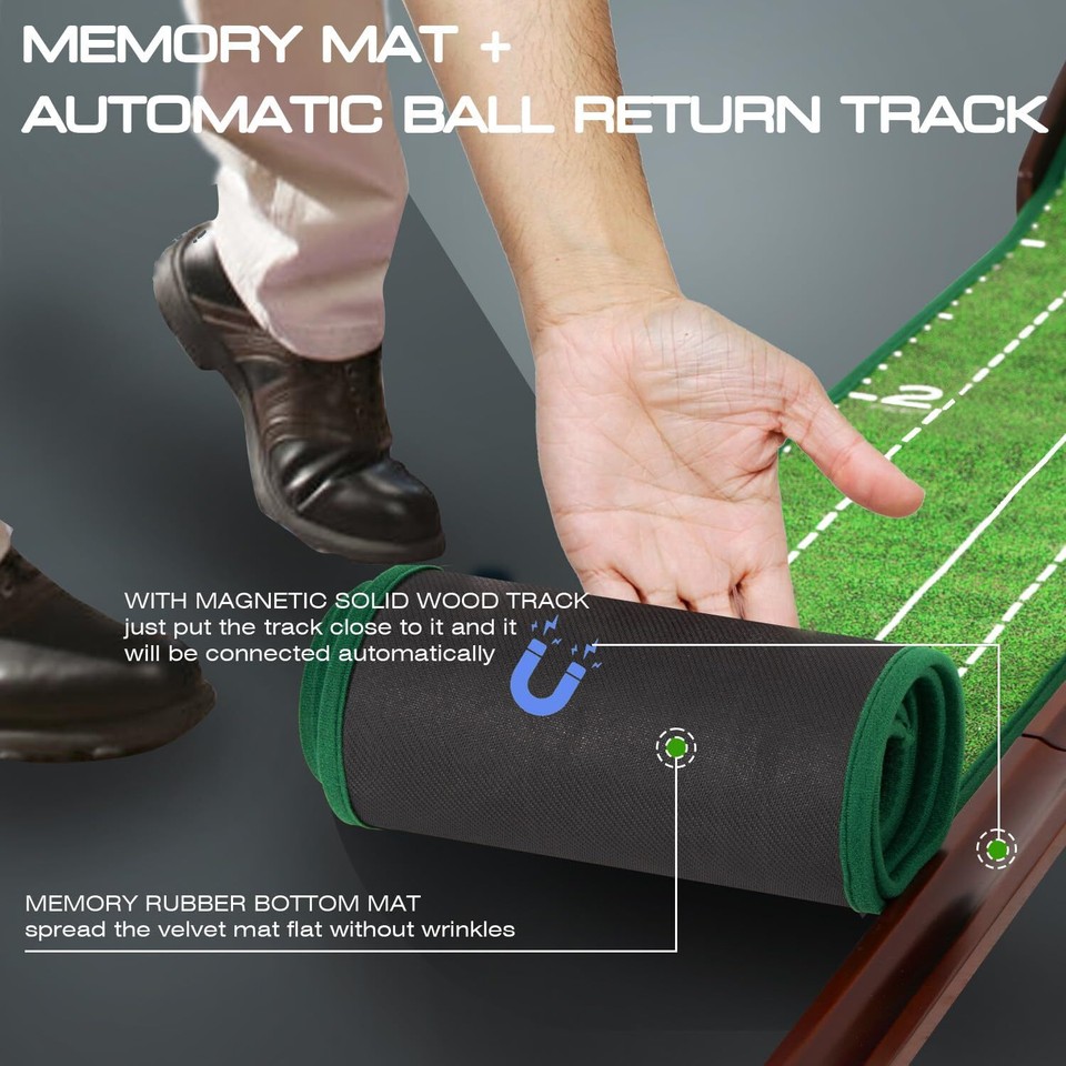 Golf Putting Mat Putting Green for Indoor Golf Putting Mat Outdoor