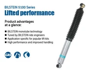 Bilstein 5100 Series 15-16 Ford F-150 Rear 46mm Monotube Shock Absorber (For: Ford F-150)
