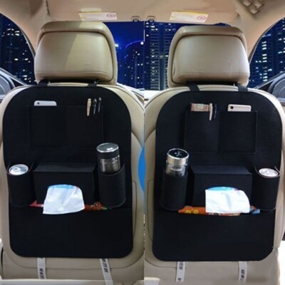 Auto Coche Asiento Trasero Bolsa Varios Bolsillos Organizador Caja de