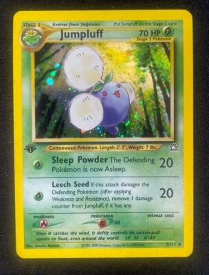 Pokemon Card: 1st Edition Jumpluff Holo Neo Genesis (EX) | eBay