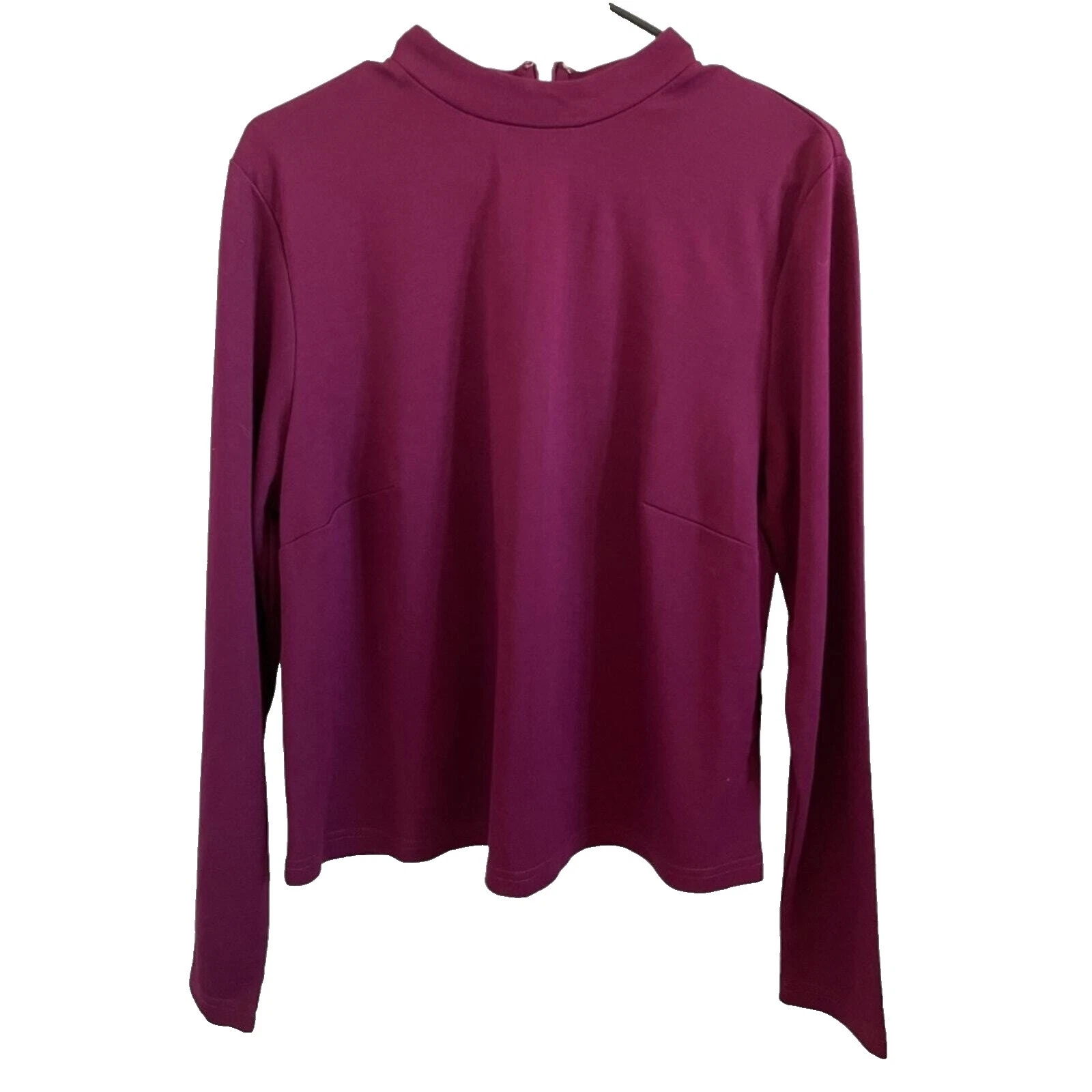 Women's Plus Size Mock Neck
