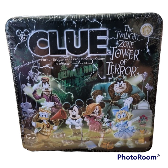 Clue The Twilight Zone Tower Of Terror Disney Theme Park Edition 2day Delivery For Sale Online Ebay