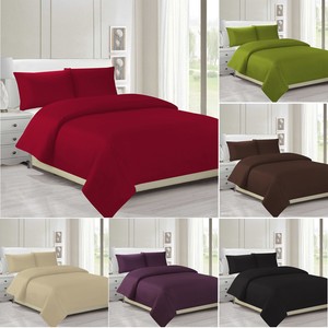 Plain Duvet Set Quilt Covers With Cover Bedding Pillowcase For