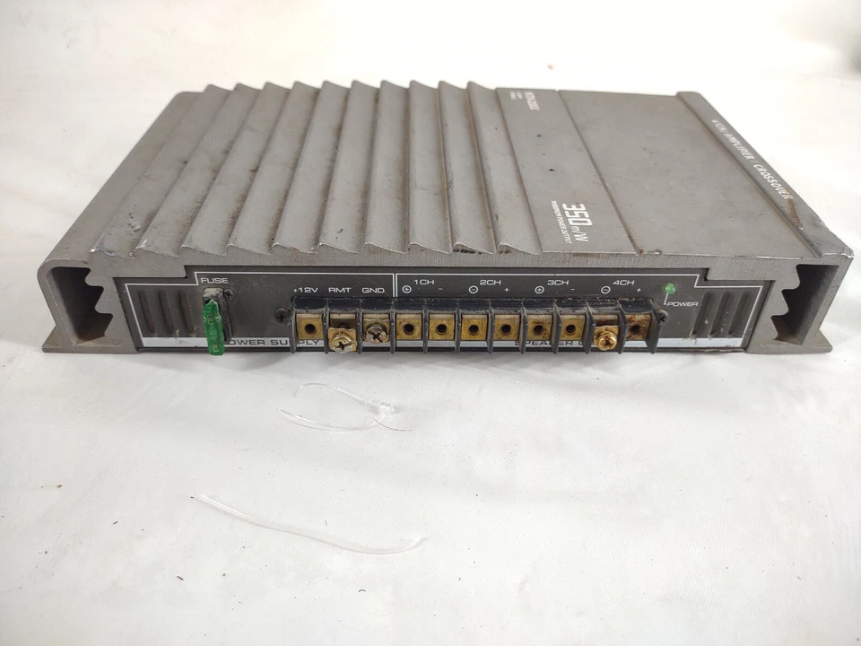 Amplificador Amplificador DHD Power Cruiser NTX-2003 4 Canales Gris Cruzado 350 M/W Salida Foto 4 de 4