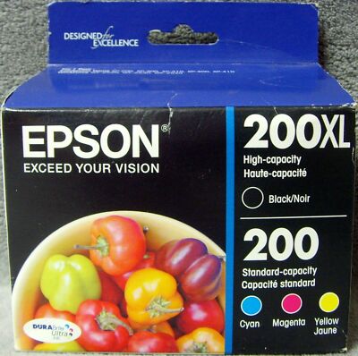 Epson 200XL black 200 color ink XP300 XP310 XP400 XP410 printer copier scanner