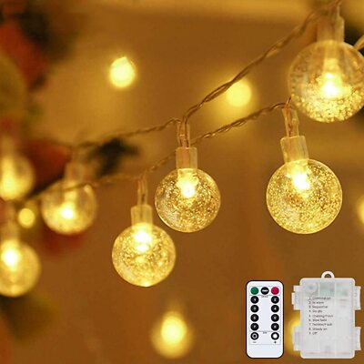 String Lights Fairy Lights Battery Operated Christmas Lights Garden Home Deco