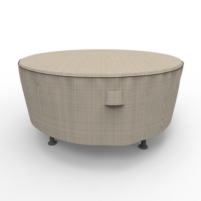 Garden Round Patio Table Covers Up To 60 Inch Large Tan Waterproof Protection For Garden Round Patio Table Covers Up To, 60 Round Patio Table Cover