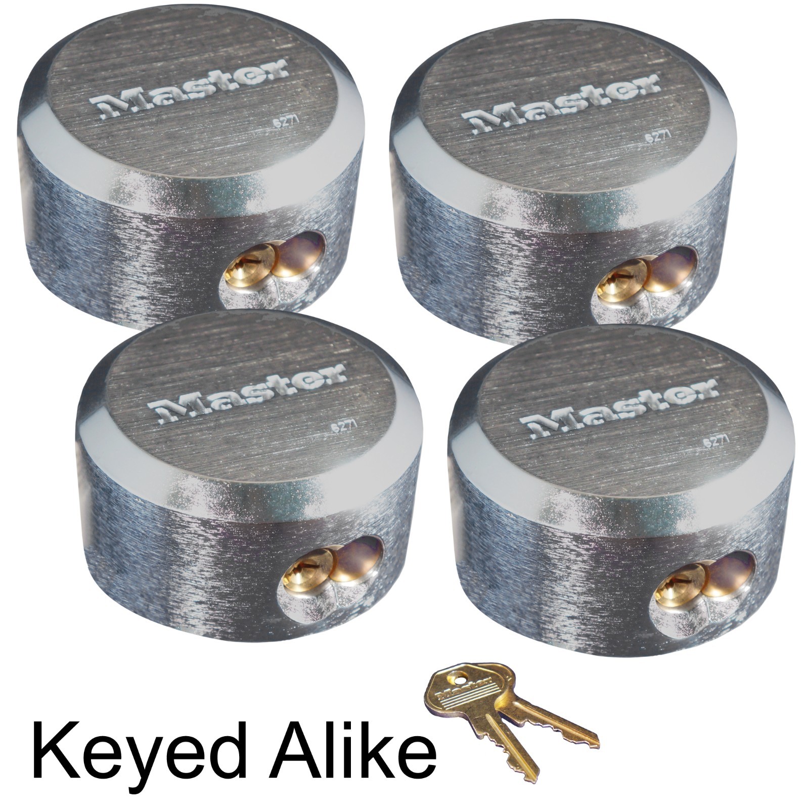 Master Lock Hidden Shackle Padlock Keyed Alike Trailer/Vending Locks