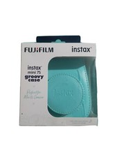 New Fujifilm instax mini 7s groovy case light blue/green
