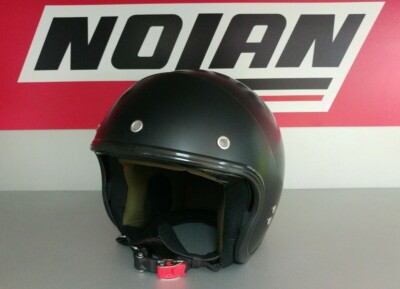 NOLAN N21 DURANGO 007 FLAT BLACK OPEN FACE MOTORCYCLE HELMET UK