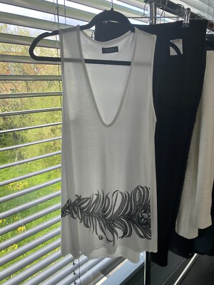 Lauren Moshi T-Shirt Tunika Grösse XS