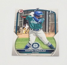 2023 Bowman Baseball Martin Gonzalez Seattle Mariners First Bowman #BP-28