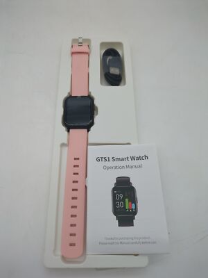 Smartwatch Uhr Fitnesstracker Aktivitätstracker Watch (Rosa), SpO2-Messung NEU