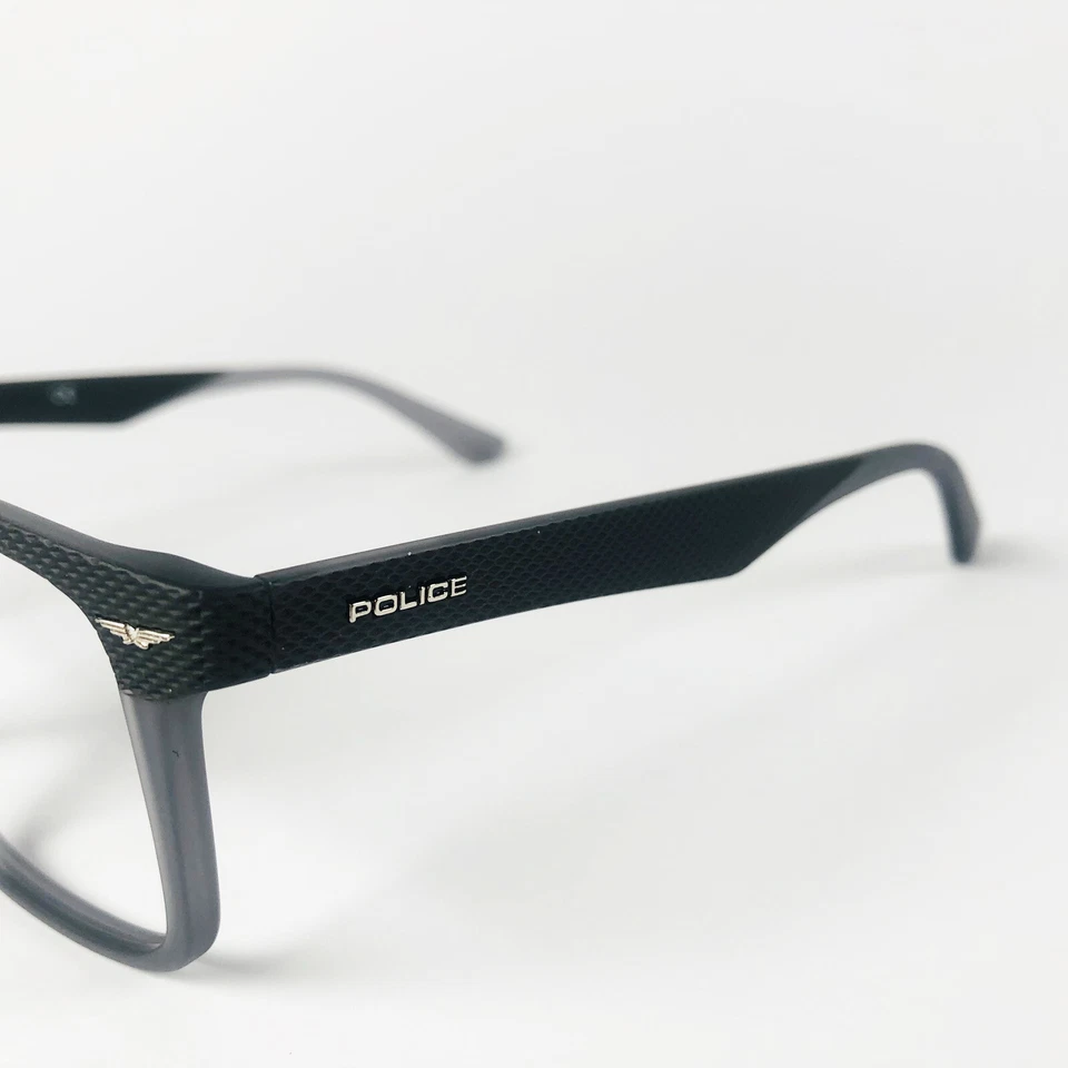 POLICE eyeglasses TEXTURED GREY SQUARE glasses frame MOD: GATOR2 SPLE02 COL.968P - Image 4 of 4