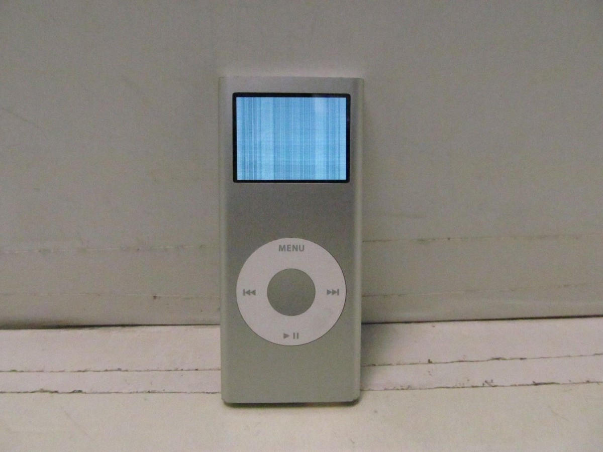 Apple iPod nano 2nd Gen A1199 MA426LL/A 4GB SILVER *** BAD