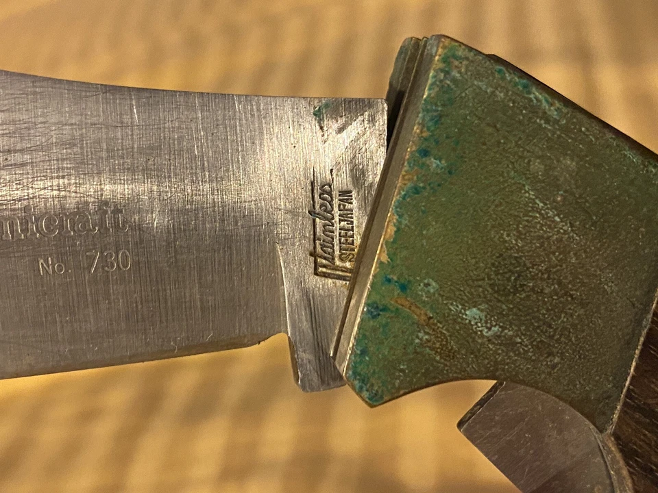 Buck Style 1970’s Openroad Technicraft 720 Japan Folding 4” Knife With Saw Rare - Image 4 of 4