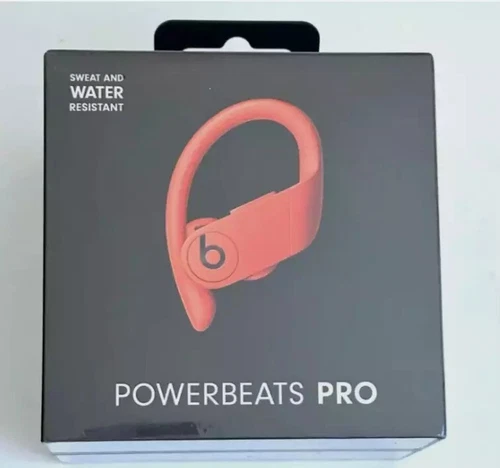 NEW Dr Dre's Powerbeats Pro Wireless Bluetooth Earphones Lava Red Free Shipping