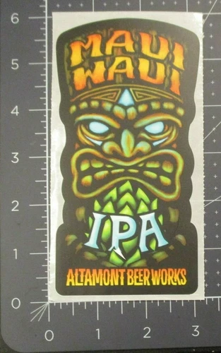 ALTAMONT BEER WORKS california Maui Waui STICKER decal craft brewery brewing D