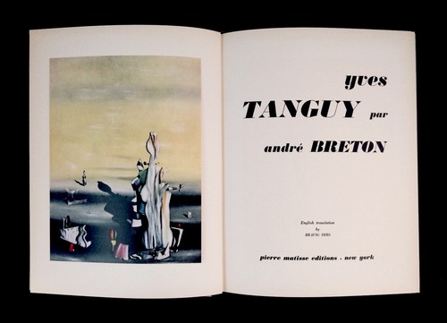 ANDRÉ BRETON : YVES TANGUY . DUCHAMP . PIERRE MATISSE EDITIONS . 1946 . EO - Picture 4 of 11