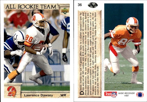 1992 Upper Deck Series 1 Football Complete Your Set #1-250 You Pick! - Picture 29 of 192