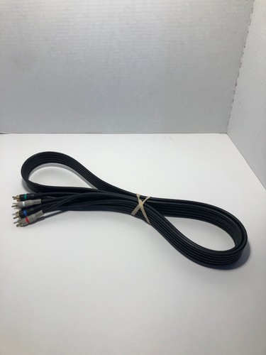 RCA COMPONENT VIDEO CABLE WITH AUDIO 5 RED GREEN BLUE Gray - Picture 5 of 12