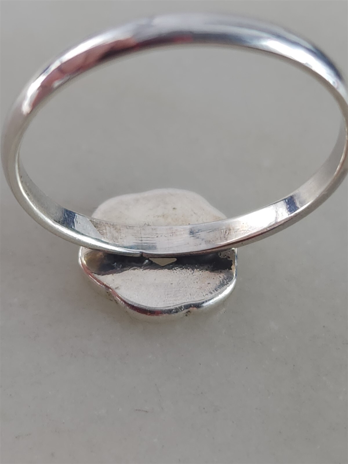 Solid Sterling Silver Celtic Knot Braid Ring Size… - image 3