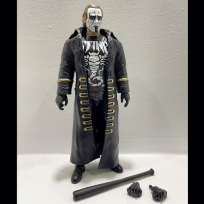 1 OF 5000 CHASE Edition AEW Rare Sting Wrestling Action Figure Kid