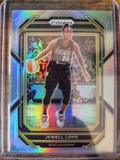 2023 Panini WNBA Prizm Jewell Loyd Silver Holo Prizm #43 Seattle Storm