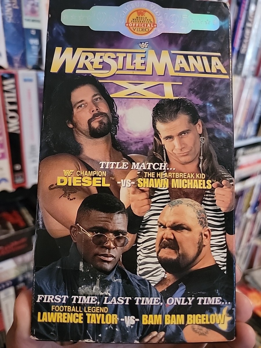 Wrestlemania XI 1995 VHS Rare Hard To Find Coliseum Video | eBay