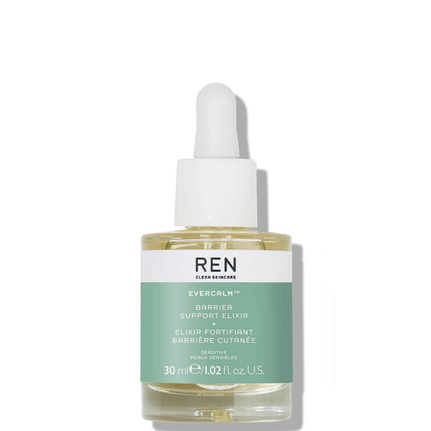 Ren Clean Skincare Evercalm Elixir di Sostegno alla Barriera Cutanea - Olio per