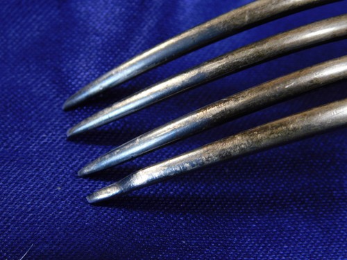GORHAM COLONIAL STERLING SILVER FORCHETTA GIOVANILE O FORCHETTA DA TÈ - BUONE CONDIZIONI TS - Foto 8 di 8