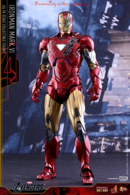 Hot Toys 1/6 Mms378d17 The Avengers Iron Man Mark Vi Special