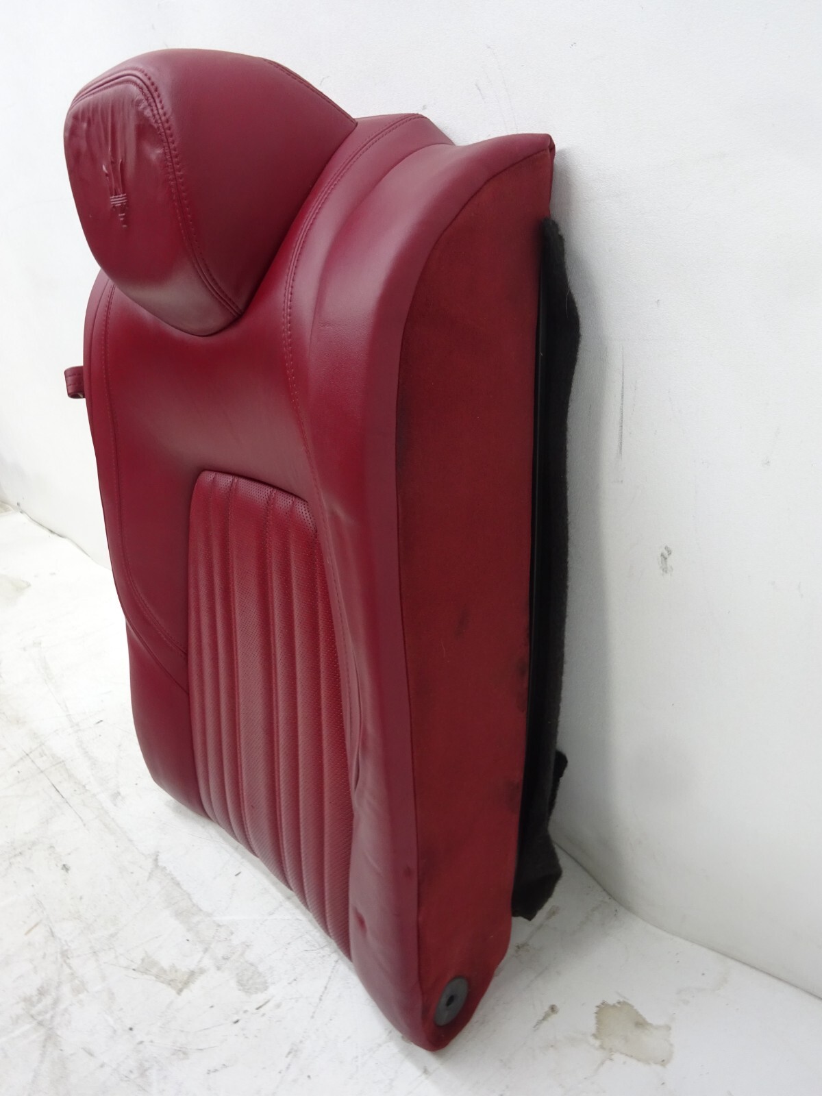 14-17 Maserati Ghibli Rear Right Passenger Upper Seat Cushion Red OEM DE231038