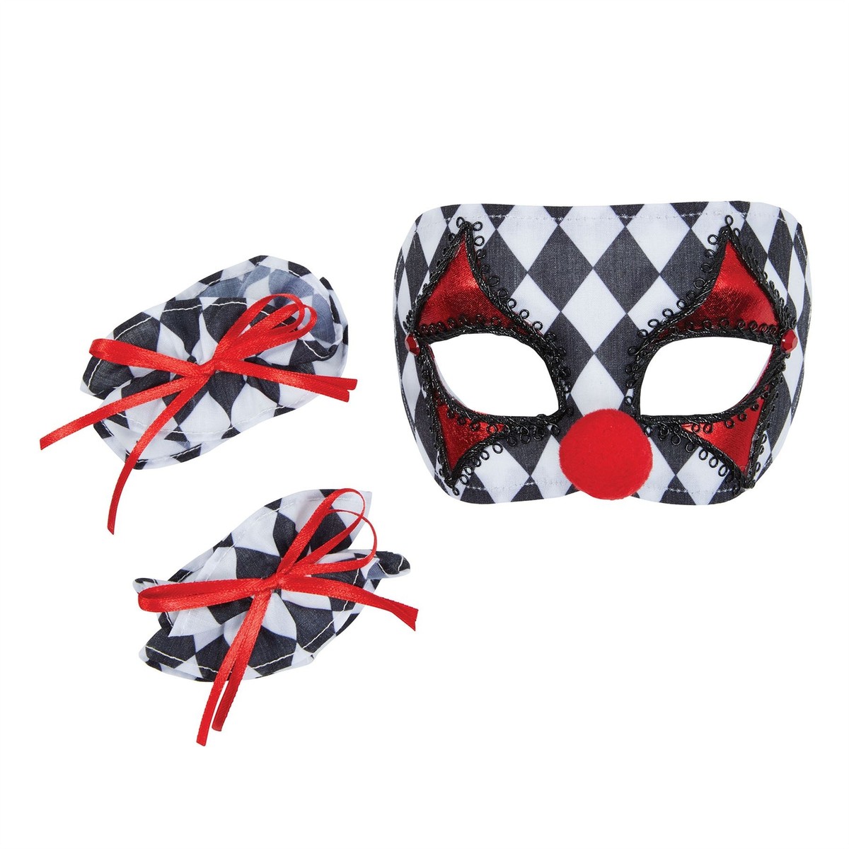 Clown Mask + Cuffs Set Clown Mask + Cuffs Set