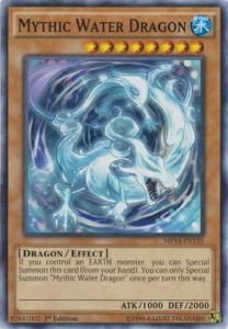 Mythic Water Dragon - MP14-EN135 - Common - 1st Edition x3 - Near Mint