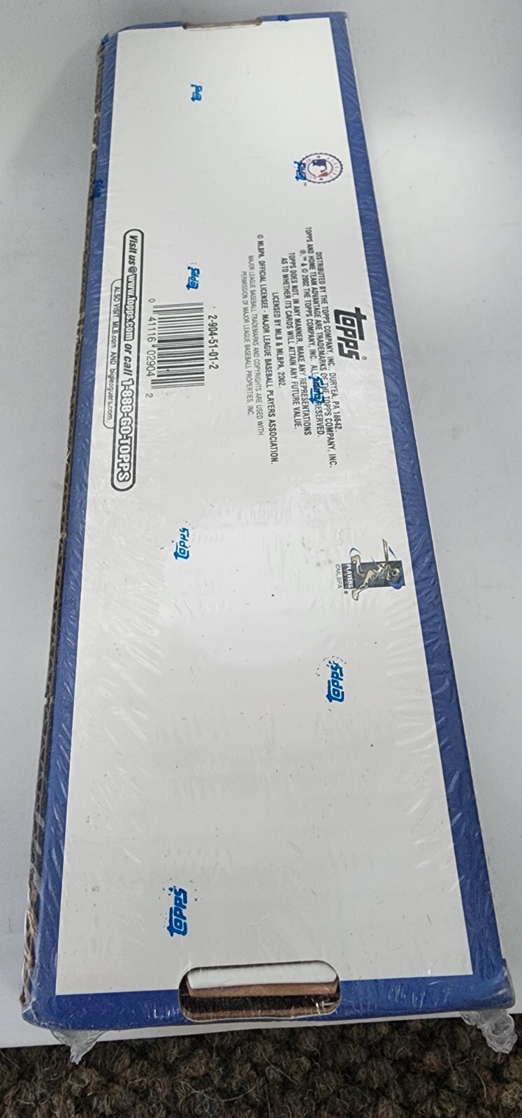 Topps MLB 2002 Complete Set 718 Cards Including Series 1 And 2 Factory