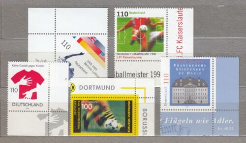 GERMANY 1990’s MNH(**) Mi 2013, 2011, 2010, 1833, 2048 #34550-1 - Picture 1 of 1