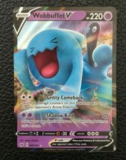 Pokemon Sword & Shield - Wobbuffet V 086/202 - Mint, Brand New