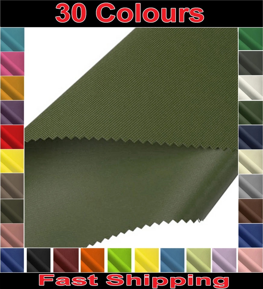 A-EXPRESS Wasserdichter Stoff Cordura Typ schwer robust 600 Denier Outdoor Canvas Material