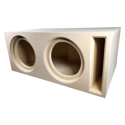 Two RAMPAGE 8" DVC 1000W RMS Subwoofer w/ Tru Spec Vented Dual 8" Enclosure - Picture 7 of 8
