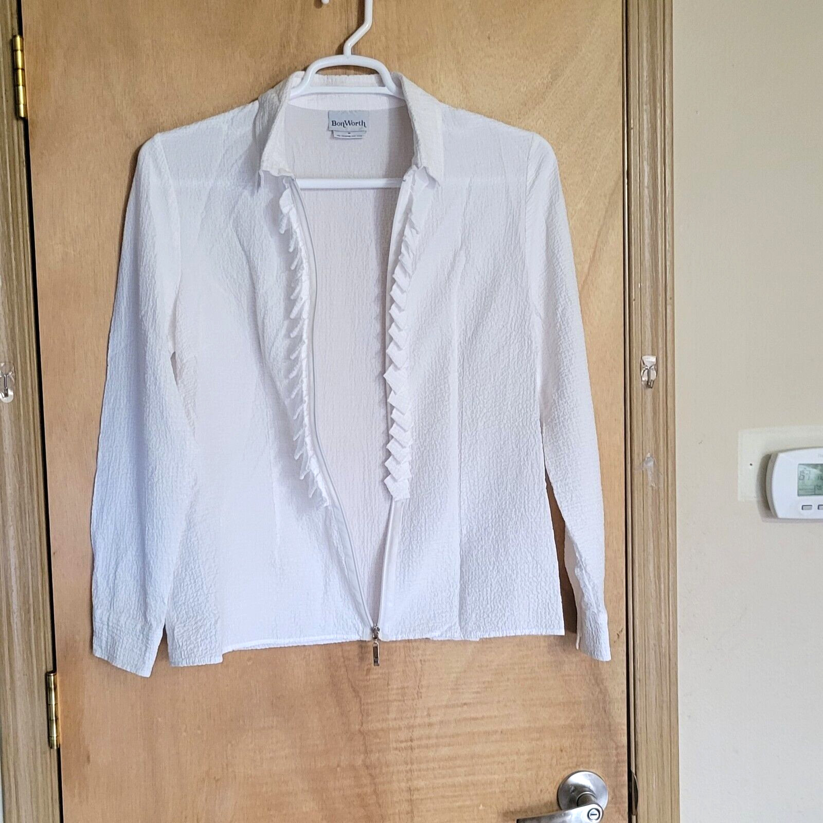 Bon Worth Jacket Medium Lightweight Shacket - image 4