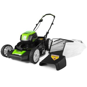 greenworks cordless lawn mower 80v