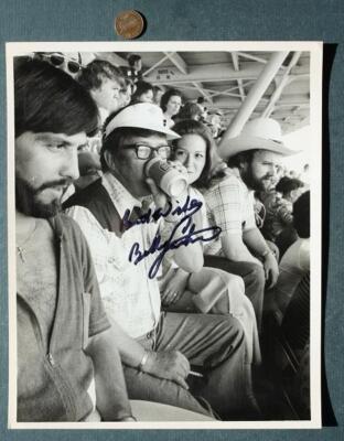 Jimmy Carter Brother Billy Carter autographed 1978 Indiana State Fair photo ----