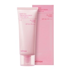  CELIMAX Heart Pink Tone Up Sun Cream - 40ml SPF50 PA   / Free Gift