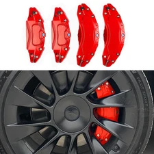 4Pcs Brake Caliper Covers for Tesla Model X Model S 2023 2024 2025 2026