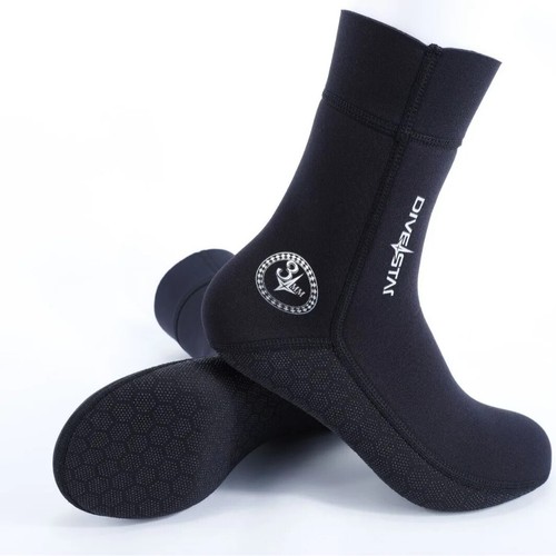 5mm CR Neoprene Diving Socks 3mm Neoprene Diving Socks Keep Warm Camouflage Sock - Picture 7 of 13