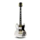 LED Light Electric Guitar Acrylic Body Hyaline Maple Neck Sweet Tone